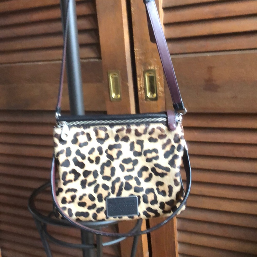 Marc Jacobs leopard crossbody bag